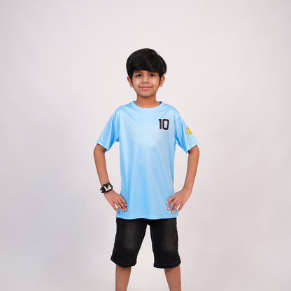 Messi Sky blue Sports T-Shirt
