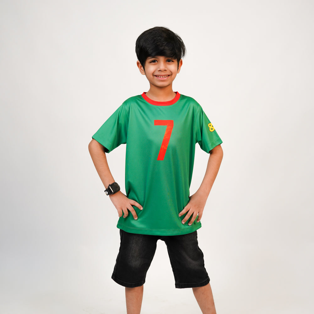 Ronaldo Green Sports T-shirt