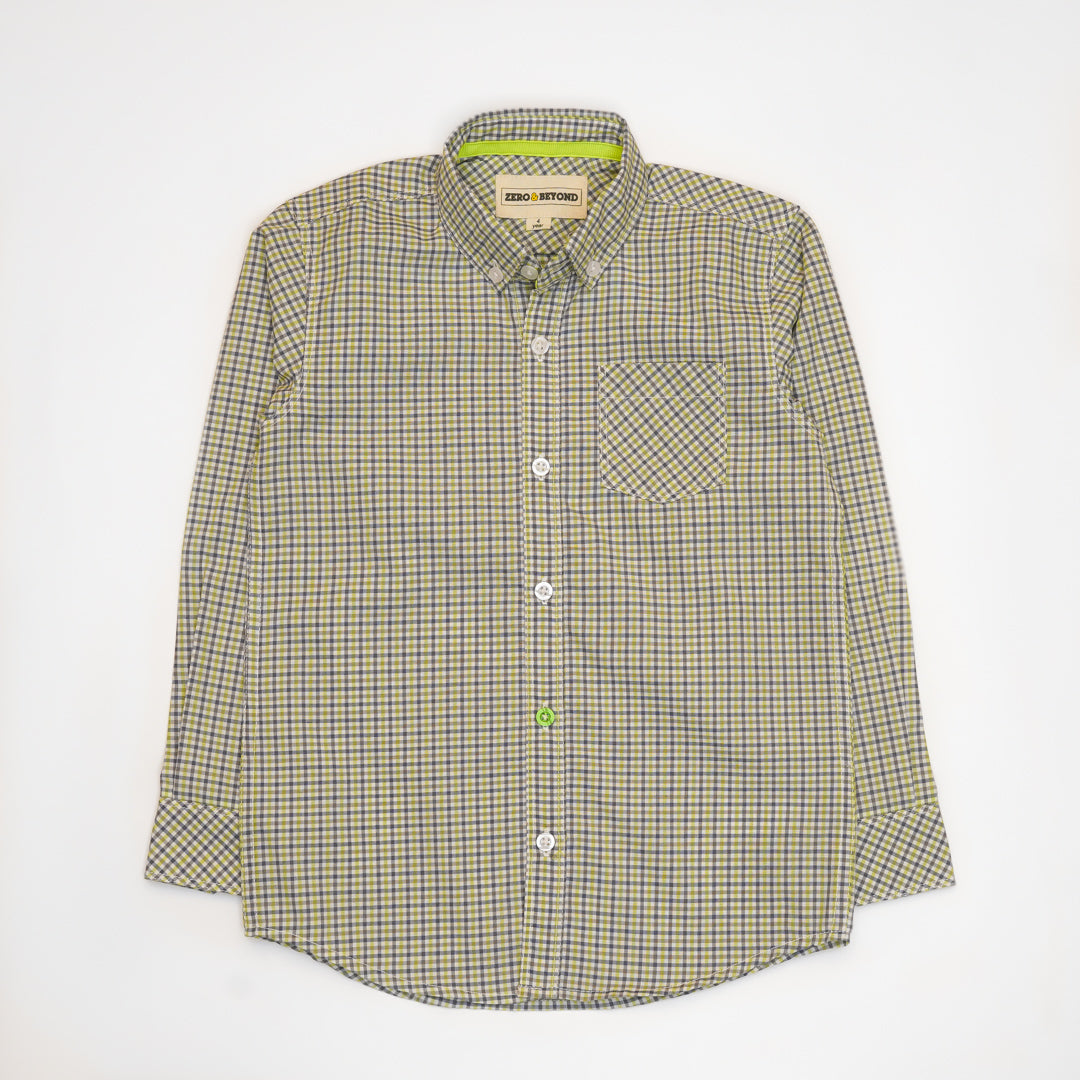 Green Checkered Shirt