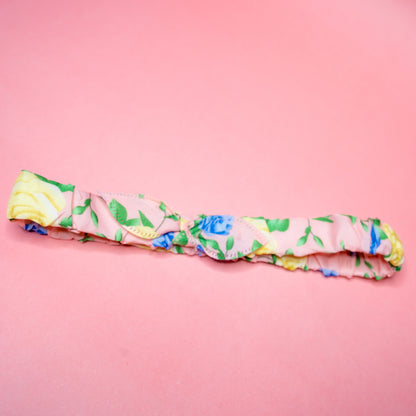 floral printed elastic headband