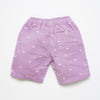 Purple Twill Shorts