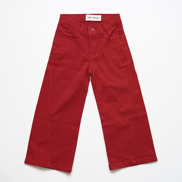 Red Culottes Pants