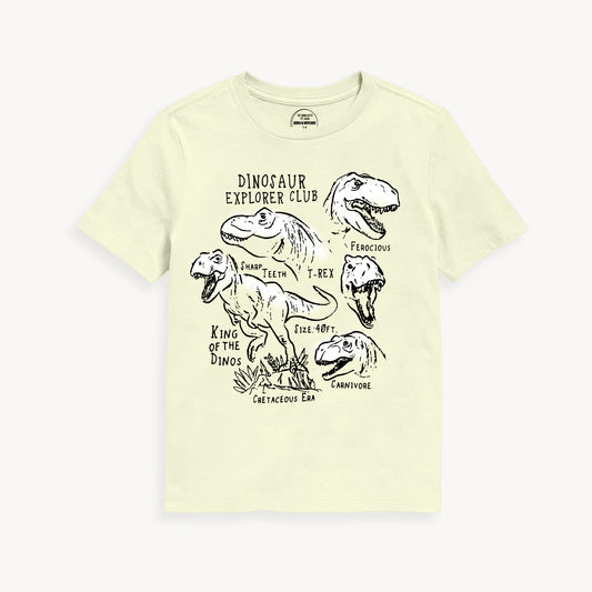 Dino Art Graphic T-shirt