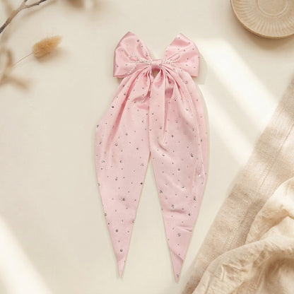 Premium Rhinestone Long Bow