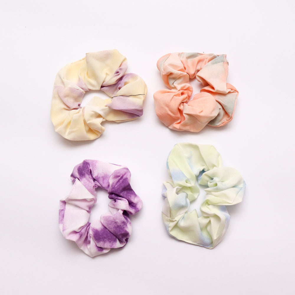 Tie & Dye Scrunchies
