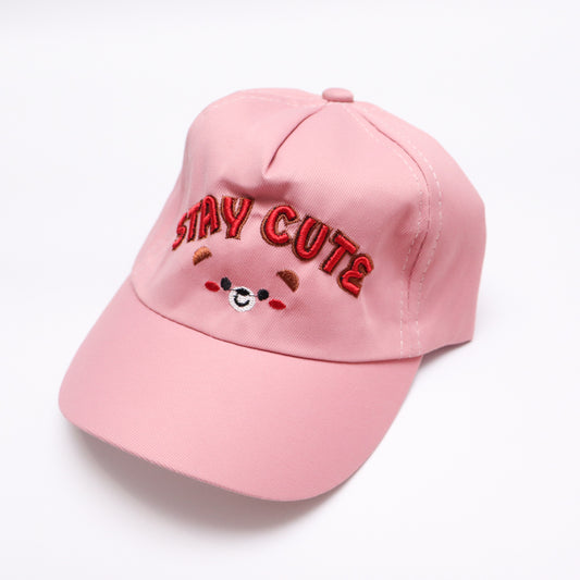 Pink STAY CUTE Pee Cap