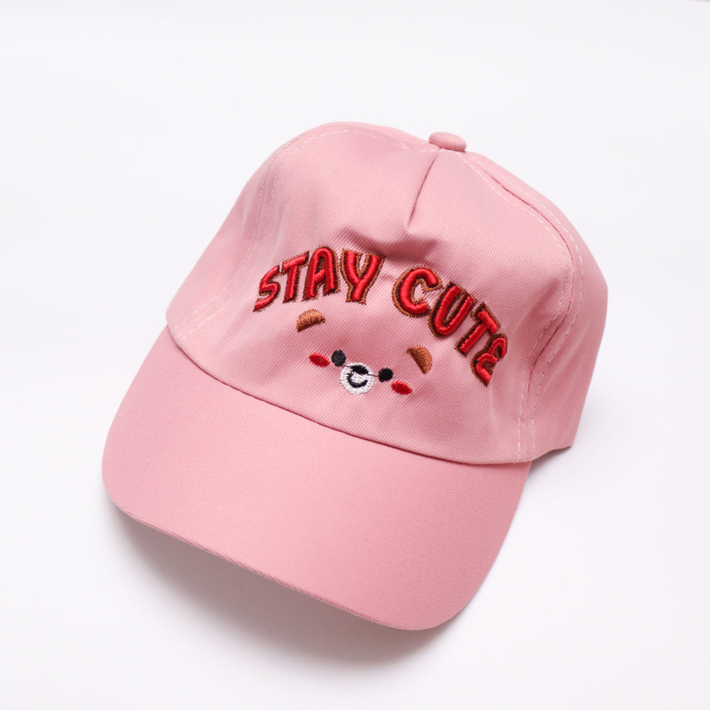 Pink STAY CUTE Pee Cap