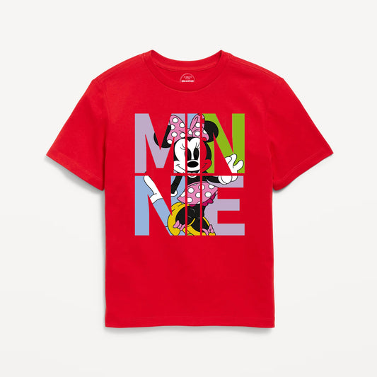 Red Minnie Graphic T-shirt