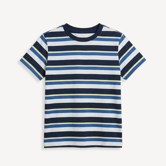 Blue & White Striper T-Shirt