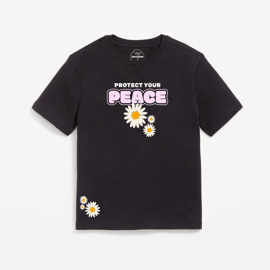 Peace Floral T-shirt