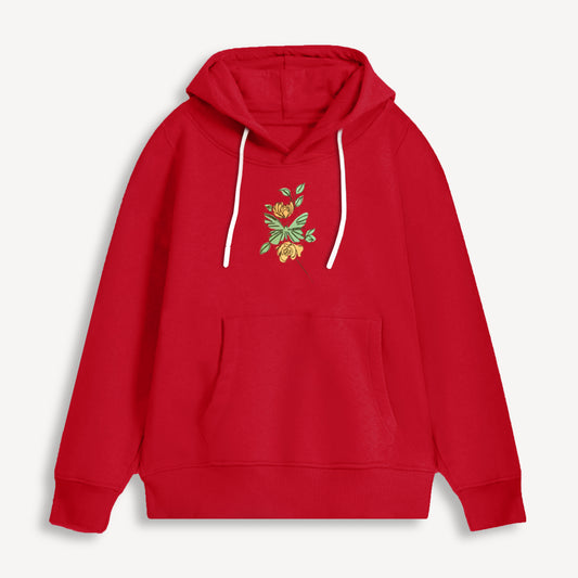 Butterfly Floral Hoodie