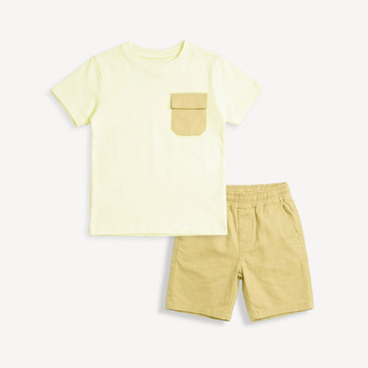 Beige Basic 2 Piece Set