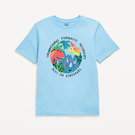 Sky Blue Tyrannosaurus T-Shirt