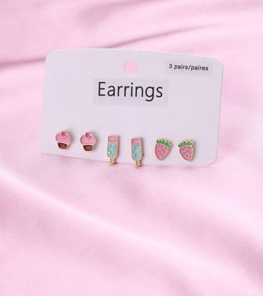 Stud earrings