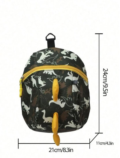 Green Dino Theme bagpack