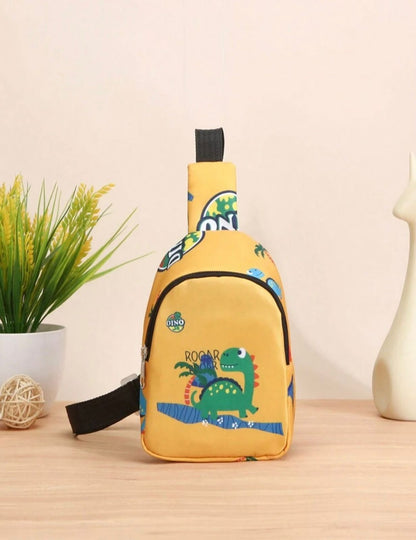 yellow dino stachel bag