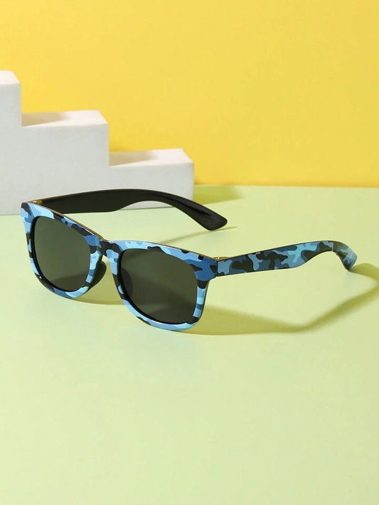 blue minecraft sunglasses