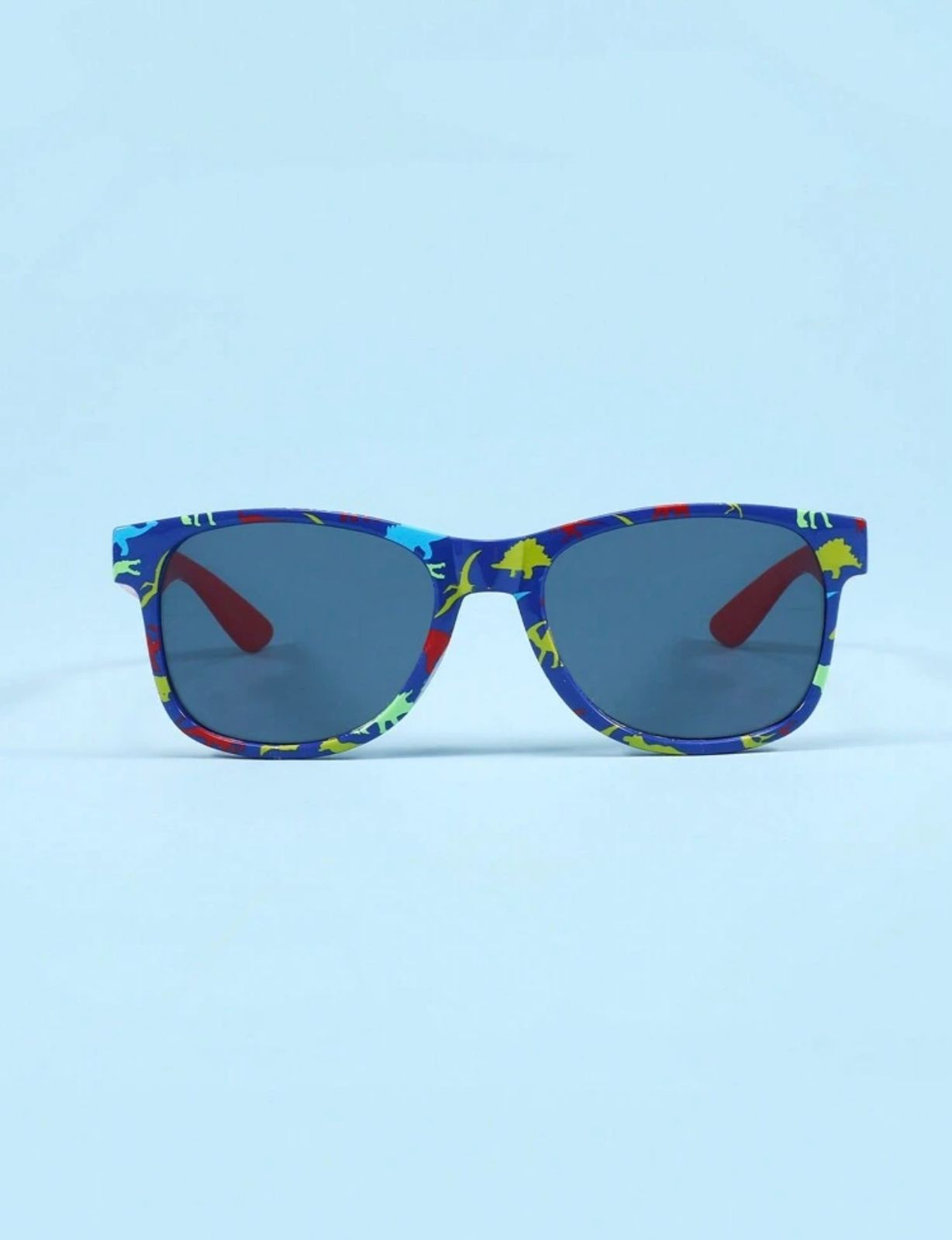 blue and Red dino sunglasses