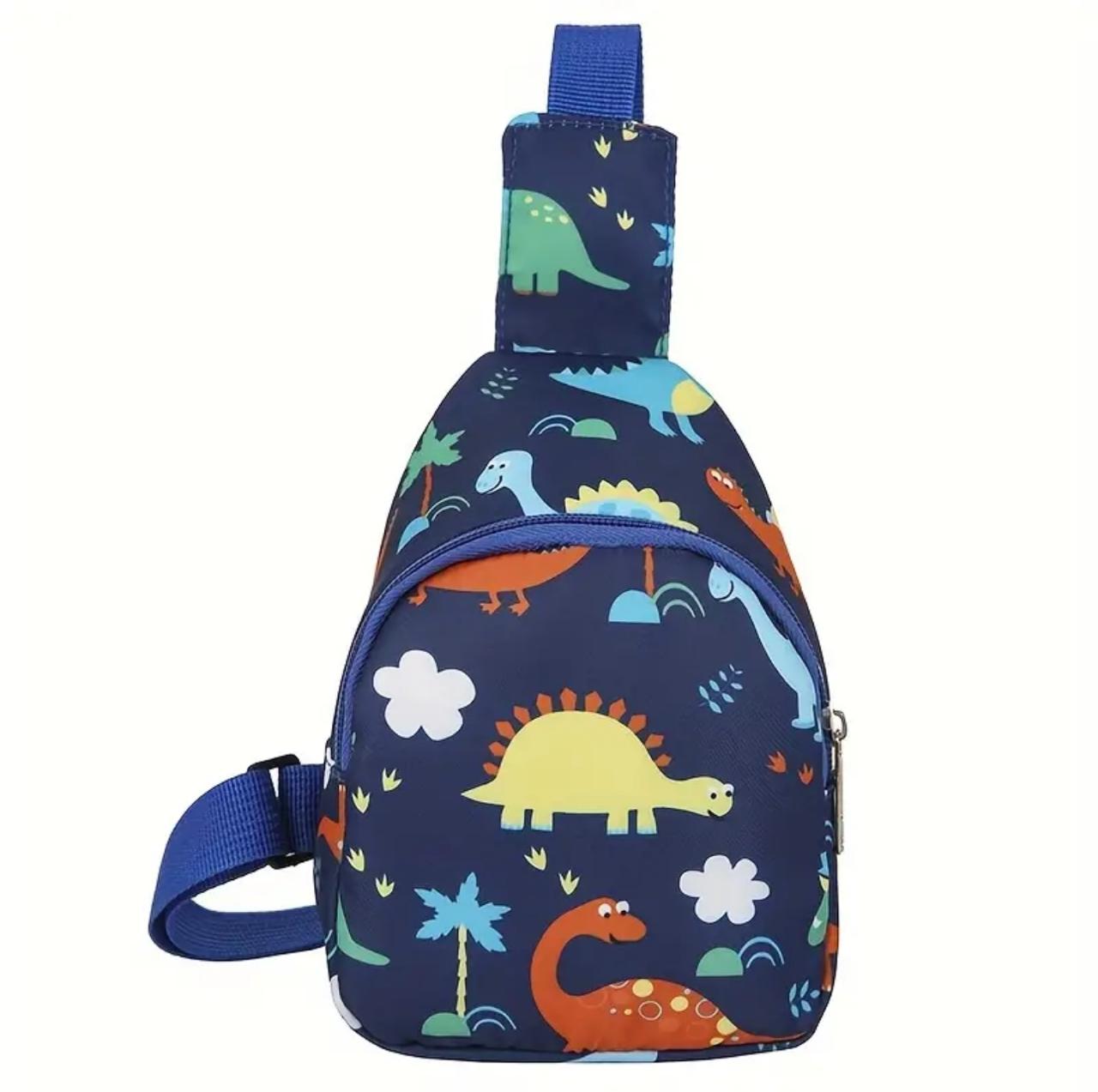 blue dino stachel bag