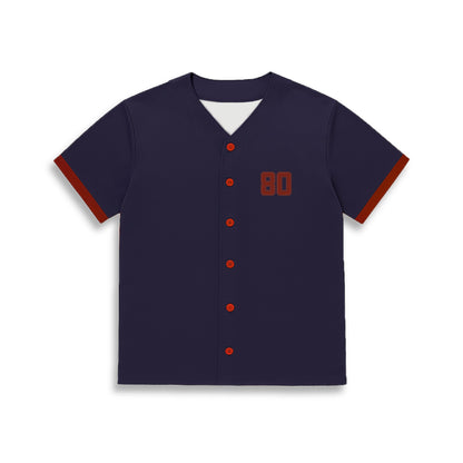 Navy Blue Baseball Jersey