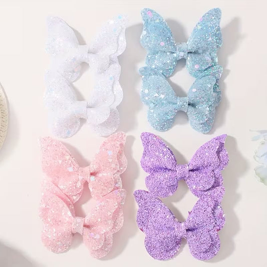 Shimmery Butterfly Hairclip