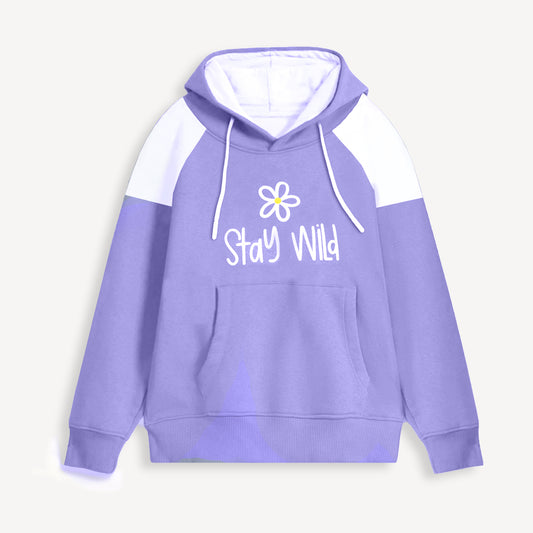 Stay wild Raglan Hoodie