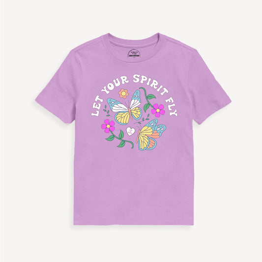 Purple butterfly T-Shirt